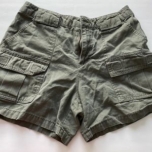 ROUTE 66 ARMY GREEN SHORTS